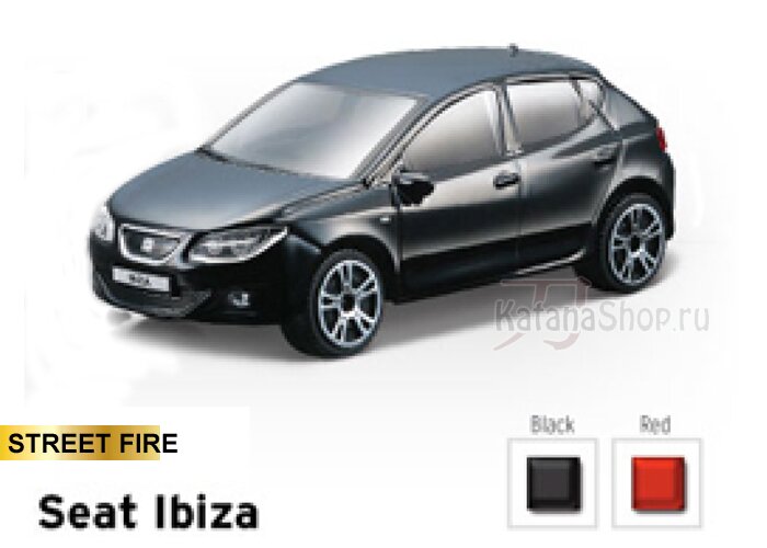 Seat Ibiza (Чёрный)